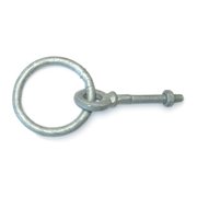 MIDWEST FASTENER Eye Bolt 1/4"-20, Steel, Galvanized 54609